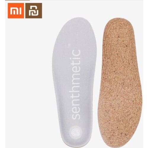 Original xiaomi youpin Mai cork insole men and women antibacterial deodorant insoles Smart home