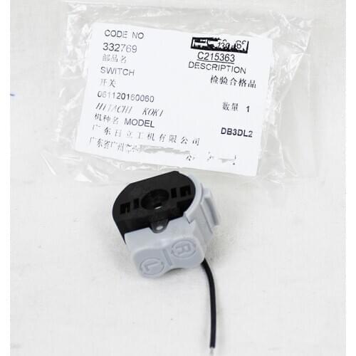 Genuine Switch 332769 for HITACHI DB3DL2 drill screw driver Switch Wire