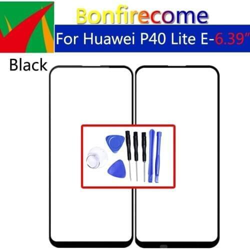 For Huawei P40 Lite E LiteE Touch Screen Panel Front Outer Glass For ART-L29N LCD Glass Lens Replacement