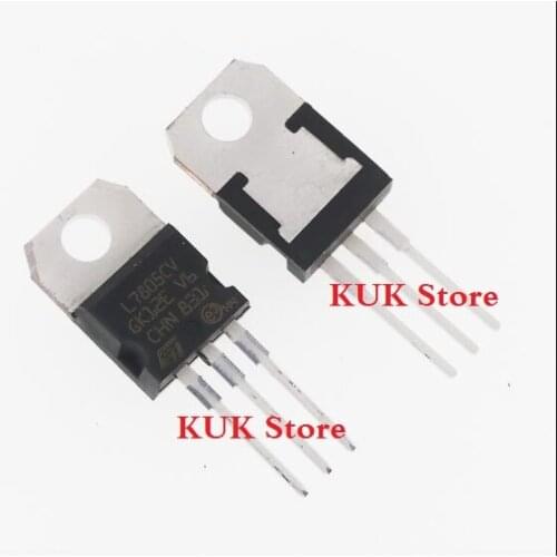 Real 100% Original NEW L7805CV L7805 7805 Voltage Regulator 5V 1.5A TO-220 20PCS/LOT