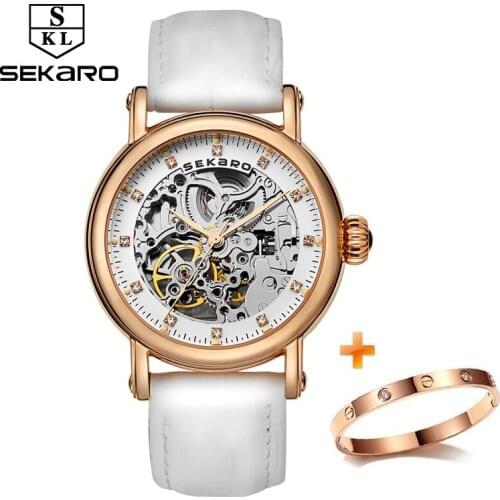 Sekaro Ladies Watch With Leather Strap