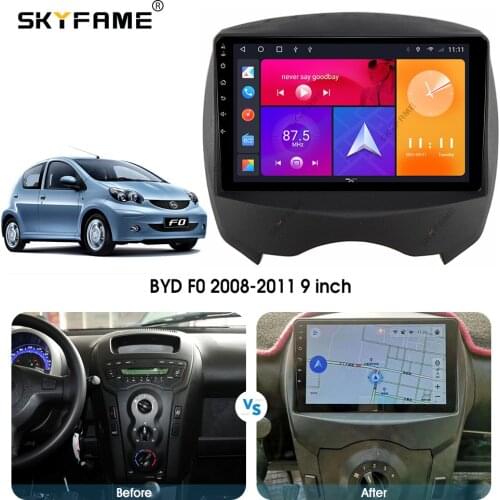 SKYFAME Android Car Navigation Radio Multimedia Player For BYD F0 2008-2011 Auto stereo system