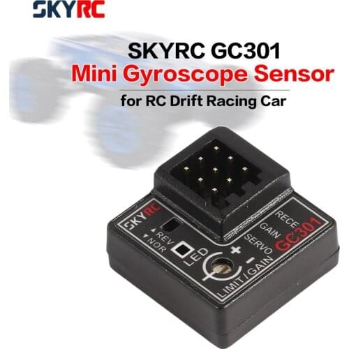 SKYRC GC301 Mini Gyro Gyroscope for RC Car Drift Racing Car Steering Output Integrated Compact Light-weight Design RC Parts&Accs