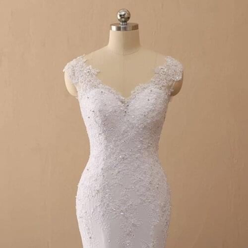 Custom Make Mermaid Wedding Dress