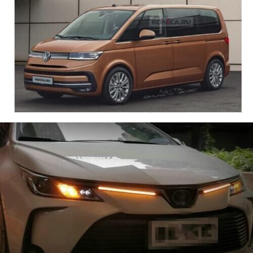 LED Daytime Running Light DRL Turn Signal Lamp For vw CC CRAFTER PHAETON MULTIVAN ROUTAN SCIROCCO SHARAN EOS FOX JETTA TOUAREG