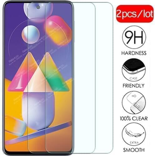 Sumsung m31s Glass 2pcs screen protector tempered Glass For samsung galaxy m31s m 31s m317F sm-m317F/ds protective armor 9H Film