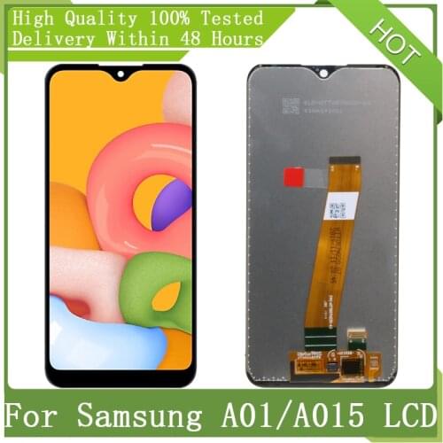 For Samsung Galaxy 5.7" Super AMOLED A01 A015 A015G A015DS SM-A015F SM-A015DS LCD Display Touch Screen Digitizer Assembly Parts