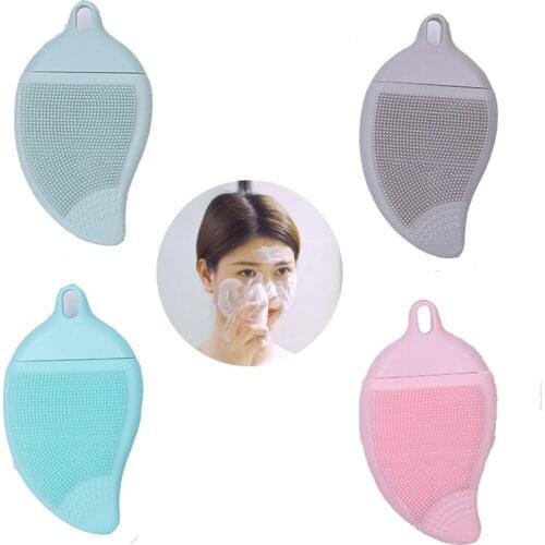 12 PCS Multifunction Exfoliating Shampoo Face Clean Brush Hair Scalp Massager Silicone Body Scrubber For Baby Bath Wholesale XB