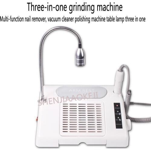 30W Nail polishing machine 110V/220V Vacuum cleaner LED lighting three-in-one multifunction machine 35000rpm
