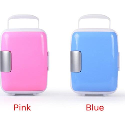 Car Electric refrigerator 4L Car Home Dual Use Mini Refrigeration Machine USB Freezer Cheap Price Safe Material Portable Fridge