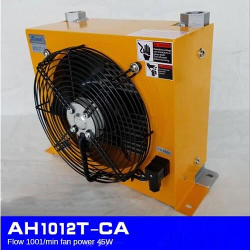 Hydraulic air cooler AH1012T-CA air-cooled oil radiator AJ1012