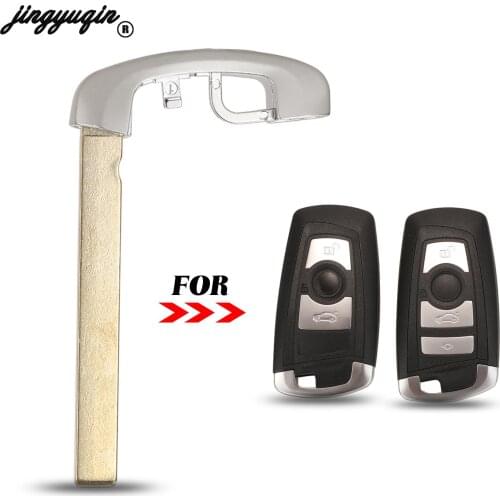 Jingyuqin Remote Car Key Blade Fob For BMW F10 F20 F30 Z4 X1 X3 X4 M1 M2 M3 E90 Key Blank Blade Replacement