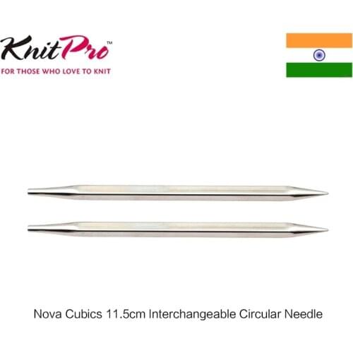 Knitpro Nova Cubics 11.5cm Interchangeable Circular Knitting Needle