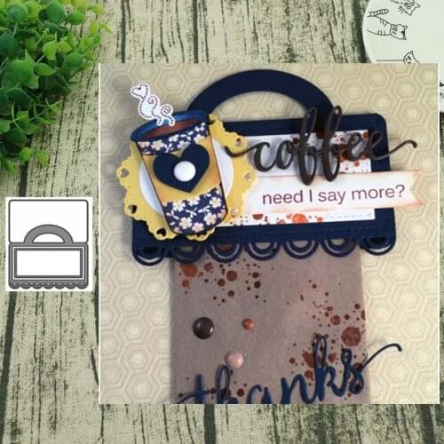 Metal cutting dies Tote bag cut die mold decoration Scrapbooking paper craft mould punch stencils