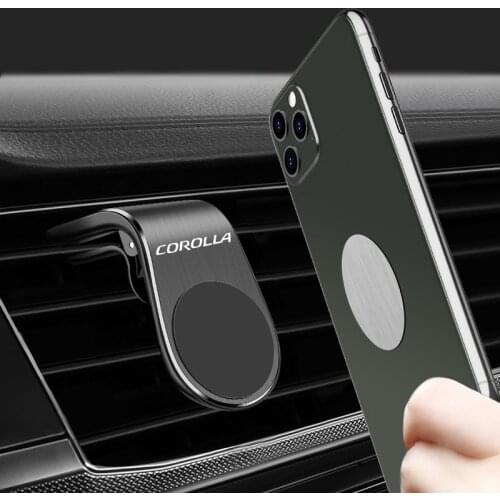 For Toyota Corolla Air Vent Clip Mount Magnet Mobile Stand GPS Display car Styling Accessories