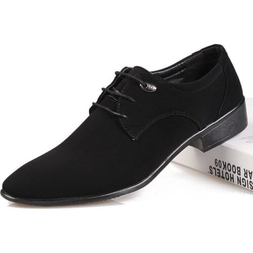 2020 New Fashion Spring Autumn Men Casual Shoes Men Cavans Shoes Lace-up Pointed Toe Business Male British Style Dress Shoes