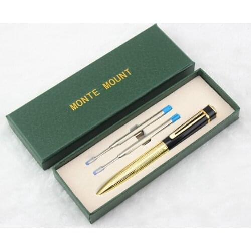 Luxury Rollerball Pen with Diamond Metal Ballpoint Pen for Student School Supplies Free Shipping