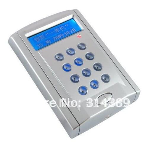 Networking JS268 EM4100 card 2500 users RS485,WG readers extendable,Wiegand26 output,LCD reader access controller