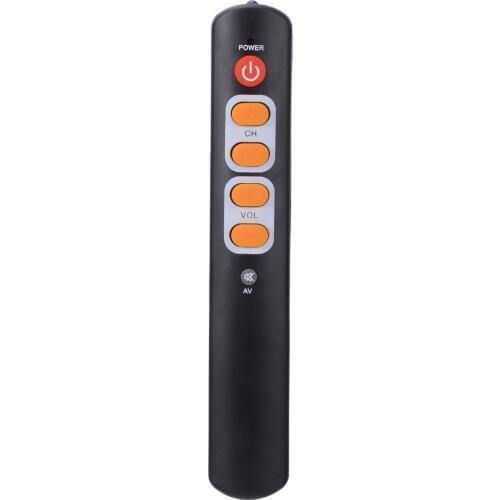 Mayitr Universal Big Buttons Learning Remote Control Small Size Portable Remotes For TV/STB/DVD/DVB/HIFI/VCR