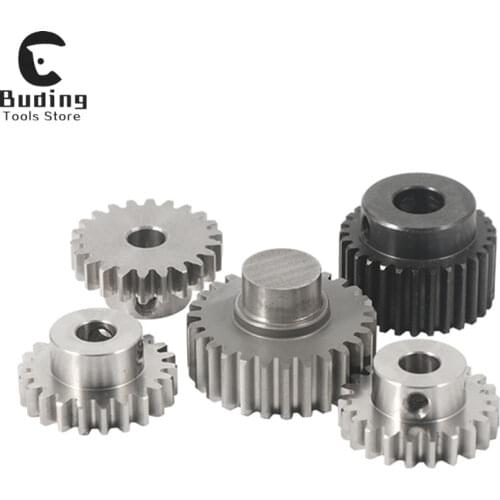 Mask machine hard tooth surface straight tooth gear Stainless steel precision gear grinding gear 0.8-8 mode one - drag two mask