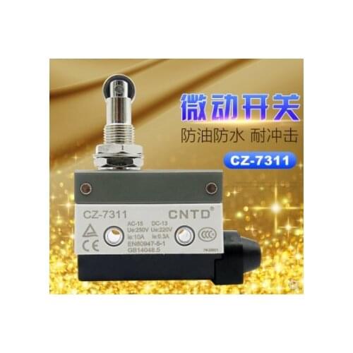 Panel Mounted Push Plunger Actuator Basic Limit Switch CZ-7311