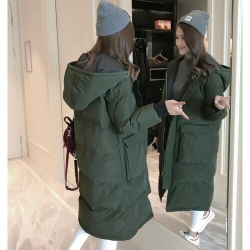 Winter Clothes Women 2020 Korean Style Laides Coats and Jackets Long Cotton Warm Woman Jacket Parkas Manteau Femme Hiver WPY1735
