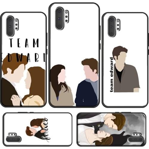 Twilight Edward Cullen Bella Phone Case For Samsung Galaxy S21 S20 FE Note 20 Ultra S8 S9 S10 Note 10 Plus S10e Cover