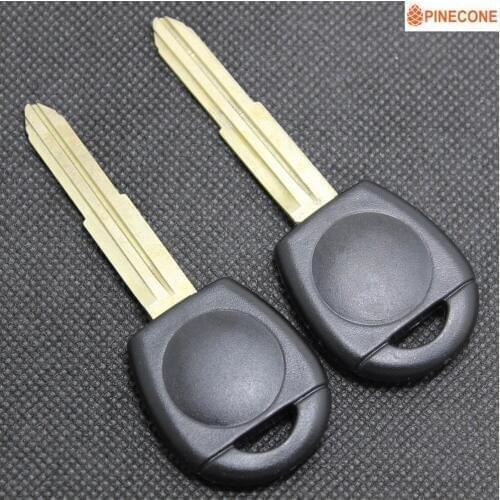 PINECONE for MERCEDES-BENZ BMW Car Key Case Styling Uncut Blade Replace Emergency Car Key Shell 1 PC