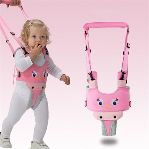 Kids Walk Learning Belt Removable Crotch Baby Safety Harness Walking Assistant Adjustable Shoulder Chest Support Walker Toddler