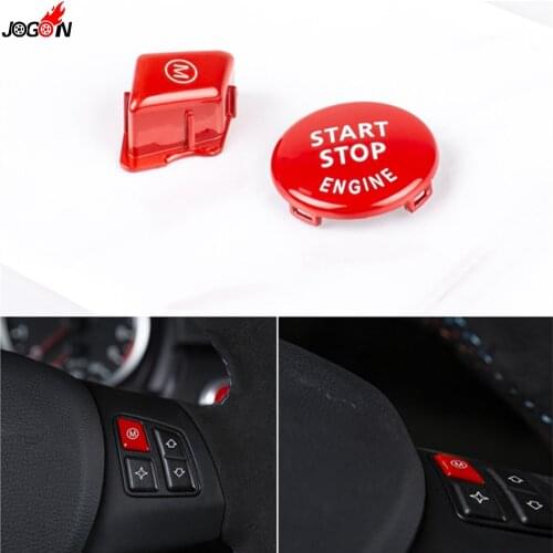 Steering Wheel M Model Button Push Start Stop Switch Cover Trim For BMW 3 Series E90 E92 E93 M3 2007 2008 2009 2010-2013