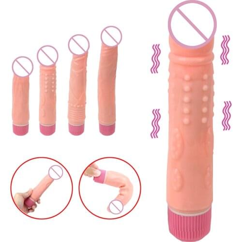 20-24cm Real Penis Spikes Big Dildos For Women Vibrators Anal Plug Vaginal Massager Masturbator Sex Toys Adults Products Erotic