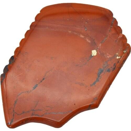 Red Jasper Gua Sha Massage Tools Gouache Scraper For Face Care Home Use Devices