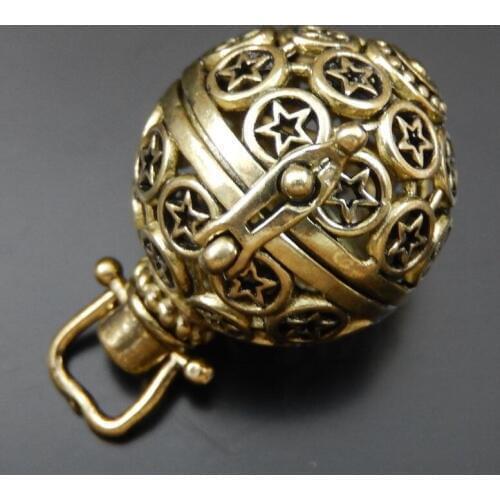 1pcs Antique Bronze Lovely Pentagram Necklace Fragrance Essential Oil Aromatherapy Diffuser Jewelry Charm Pendant Necklace