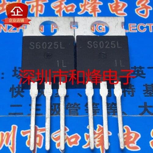 10PCS S6025L TO-220