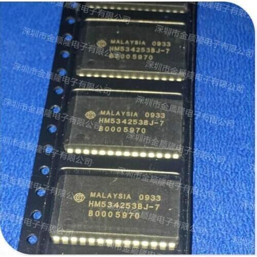 5pieces HM534253BJ-7 HM SOJ FLASH