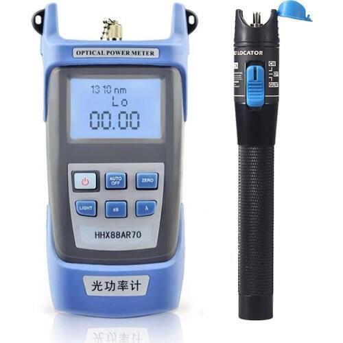 2 In1 FTTH Fiber Optic Tool Kit Fiber Optical Power Meter -70 +3 and 5km 1mW Visual Fault Locator Fiber optic test pen VFL