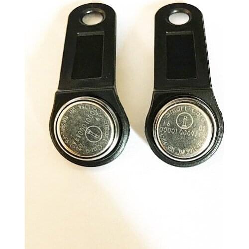 2pcs TM1991L DS1991L-F5 DS1991 Token Dallas iButton TM Card with Handle Key Tag