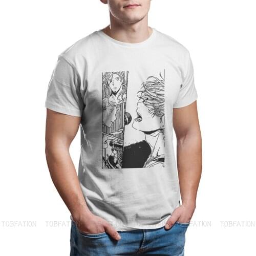 Mafuyu Satou Mans TShirt Given Ritsuka Mafuyu Akihiko Haruki Yaoi BL Anime Crewneck Tops Fabric T Shirt Humor Birthday Gifts