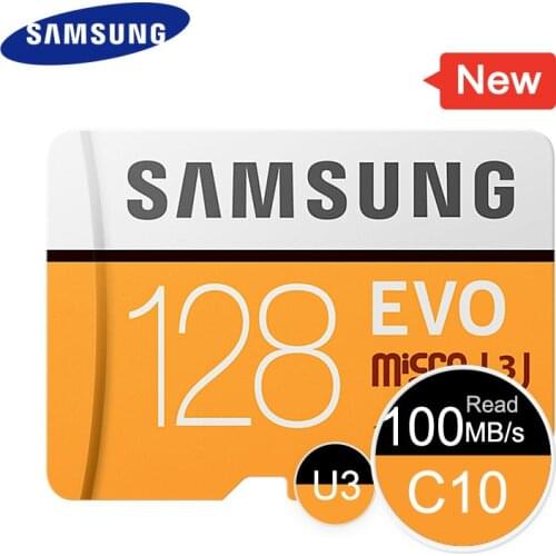SAMSUNG Micro SD Memory Card 32G 64G 128G 256 MicroSD Cards SDHC SDXC Max 95Ms EVO 32GB 64GB C10 TF Trans Flash Micro Card