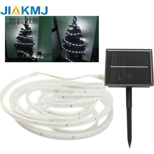 New LED Solar Light Bars Casing Waterproof Solar Light Strings Christmas Tree Garden Decoration Waterproof