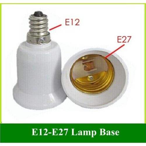 E12 to E27 Lamp Holder Converter Adapter Lighting Accessories Lamp Base conversion X30