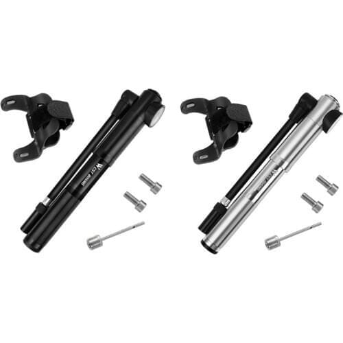 360 Degree Rotatable Tracheal Bicycle Pump High Pressure Portable MTB Inflator NEW