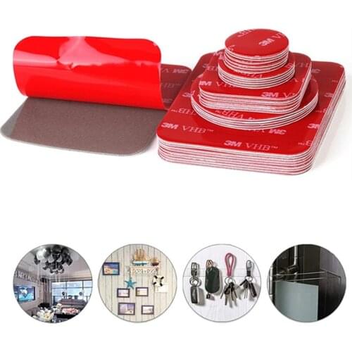 3m Strong double sided tape dots No Trace Waterproof Temperature Resistance vhb adhesif Sticker for car Office Home fix Adhesive