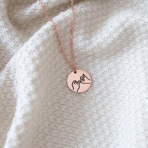 SILVER NECKLACE SPECIAL DAY GIFT FOR FRIENDSHIP