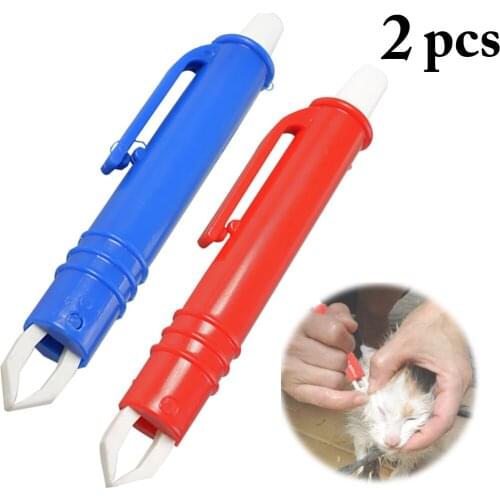 2Pcs/Set Mite Acari Tick Remover Eliminate Tweezers Sick Flea Clean Clip Pet Dog Cat Accessoires Puppies Cats Supplies Tools