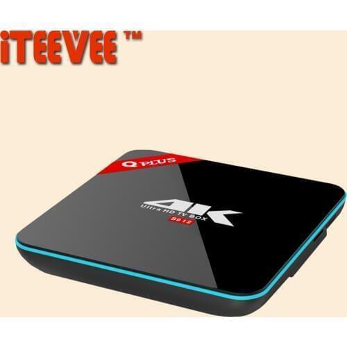 3PCS Q Plus Android TV BOX 7.1 2G/16G 3G/32G S912 Octa-core cortex-A53 Set Top Box Wifi Media Player PK x96 t95n