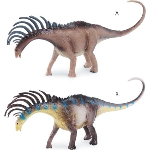 1PC Dinosaur Toys Realistic Bajadasaurus Figures Toddler Model Toys Jurassic Decoration for Kids PVC Animal Dino