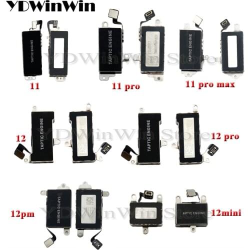 1pcs For iPhone 11 12 Pro Max Vibrator Motor Module Ribbon Vibration Flex Cable Replacement Repair Parts