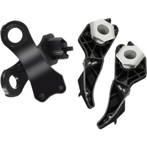 2 Pair Halogen Headlight Repair Brackets Clip for BMW E60 E61 Car 63126941478