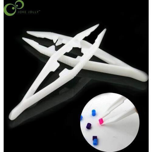 2pcs/lot Perler bead hama beads tweezer clip hama bead puzzle Perler bead kids children DIY toys accessories tools GYH